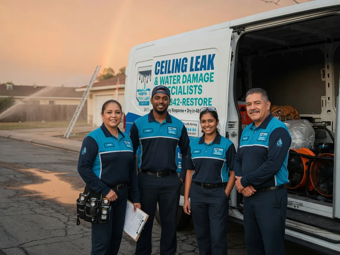 Ceiling Leak Cleanup company in Grand Portage, MN